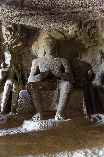 Grottes d'Ellora-Grottes bouddhistes-076
